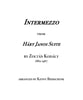 Intermezzo from 
